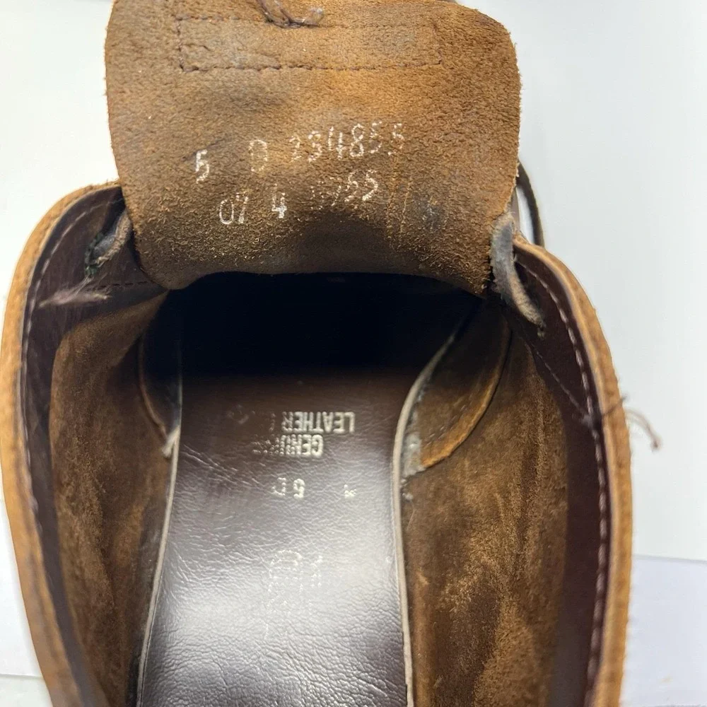 Eastland Vintage Seneca Mens 5D Brown Leather Camp Moc‎ Chukka Boots